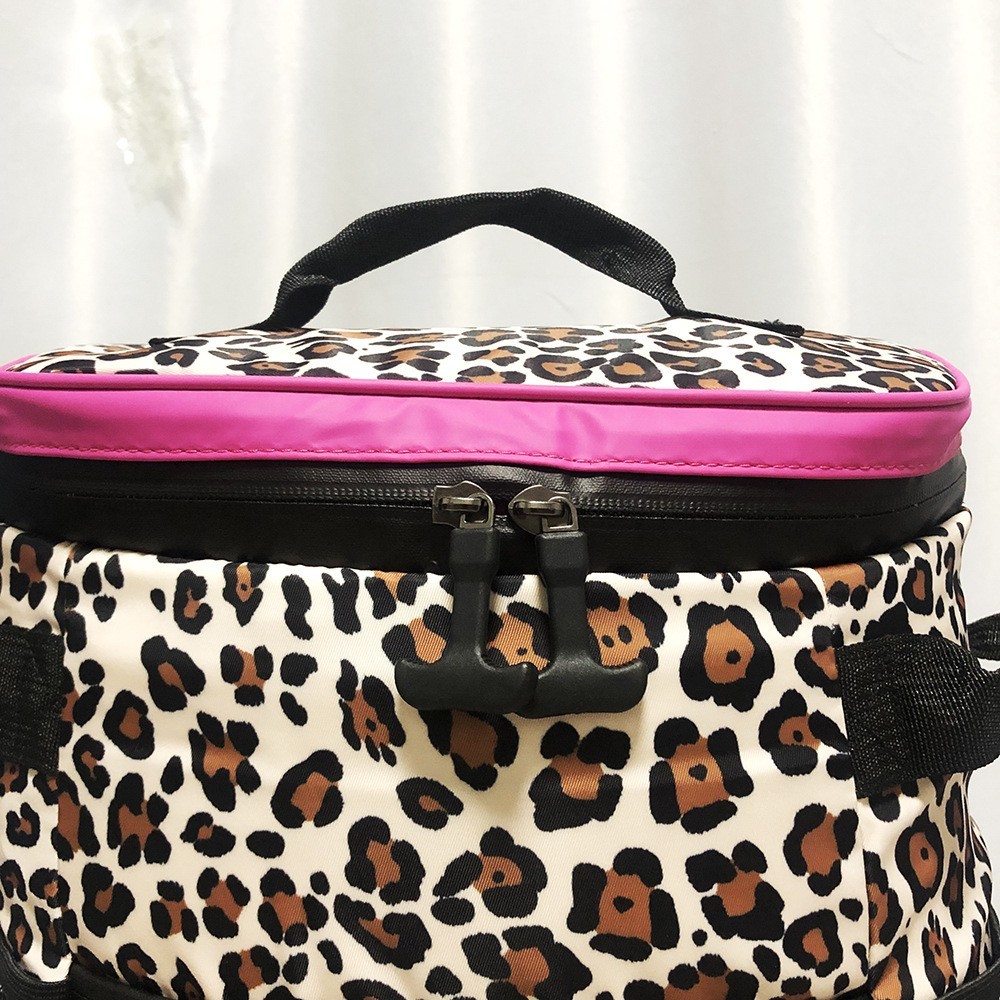 13"*12"*6" Case of 40pack New ice pack Leopard print camouflage backpack outdoor picnic insulation pack lunch bag - Chinese Warehouse