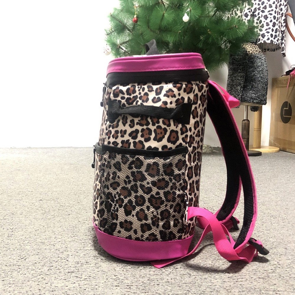 13"*12"*6" Case of 40pack New ice pack Leopard print camouflage backpack outdoor picnic insulation pack lunch bag - Chinese Warehouse