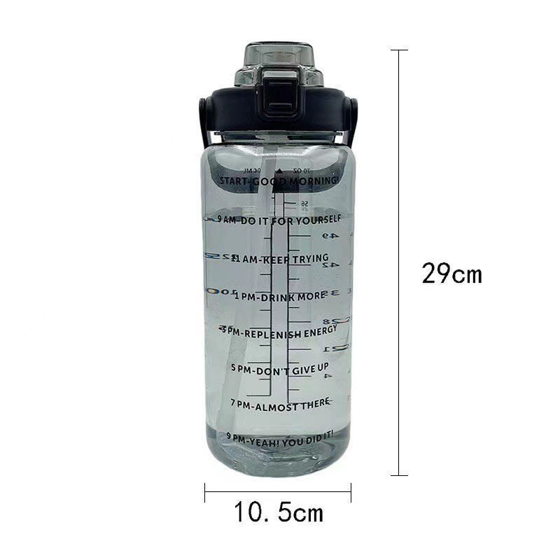 Case of 48pack New design of 2L clear water bottle with leak proof lids  - Chinese Warehouse