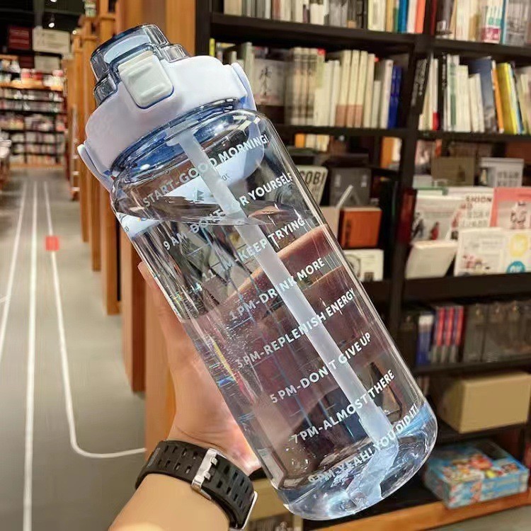 Case of 48pack New design of 2L clear water bottle with leak proof lids  - Chinese Warehouse