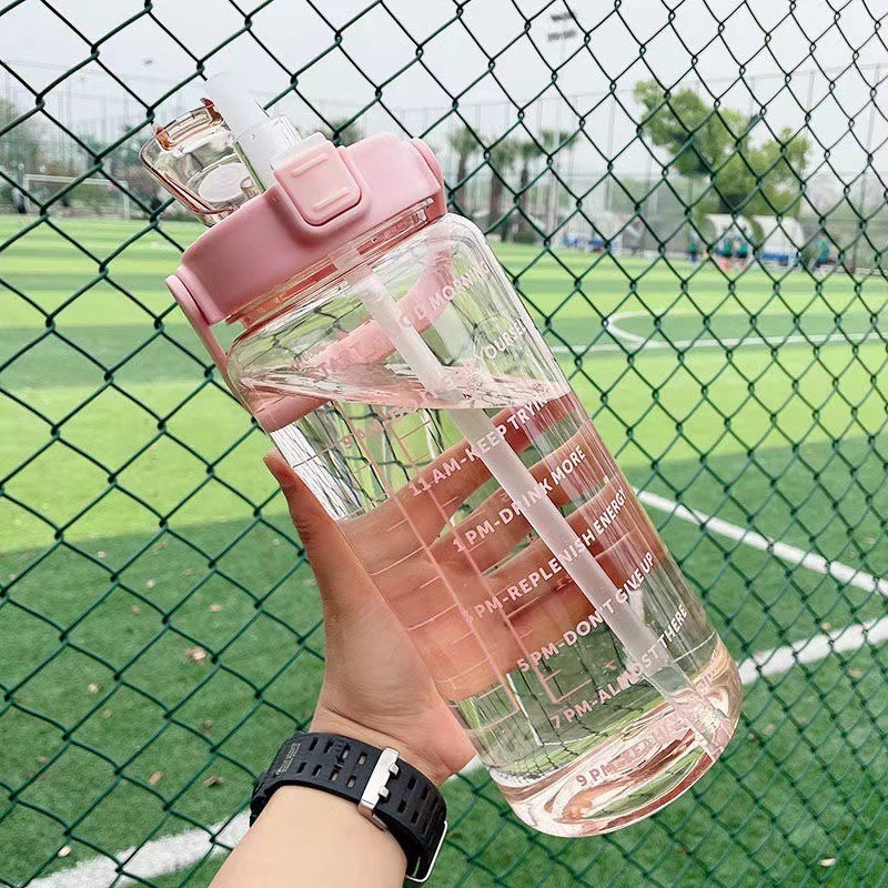 Case of 48pack New design of 2L clear water bottle with leak proof lids  - Chinese Warehouse