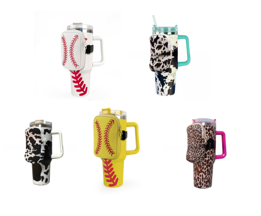 Case of 50pack New design of Neoprene Water Bottle Pouch For Stanley  - Chinese Warehouse