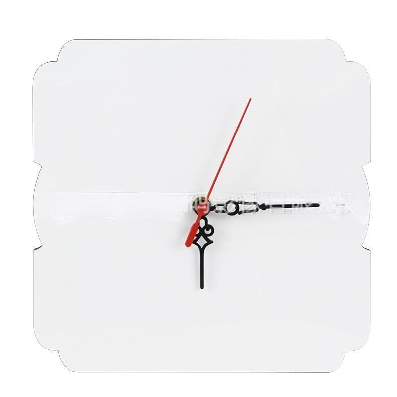 Case of 48pack Sublimation MDF clock - Chinese Warehouse