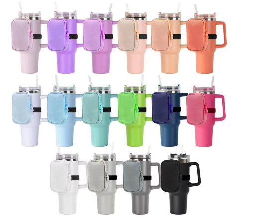 Case of 50pack New design of Neoprene Water Bottle Pouch For Stanley  - Chinese Warehouse