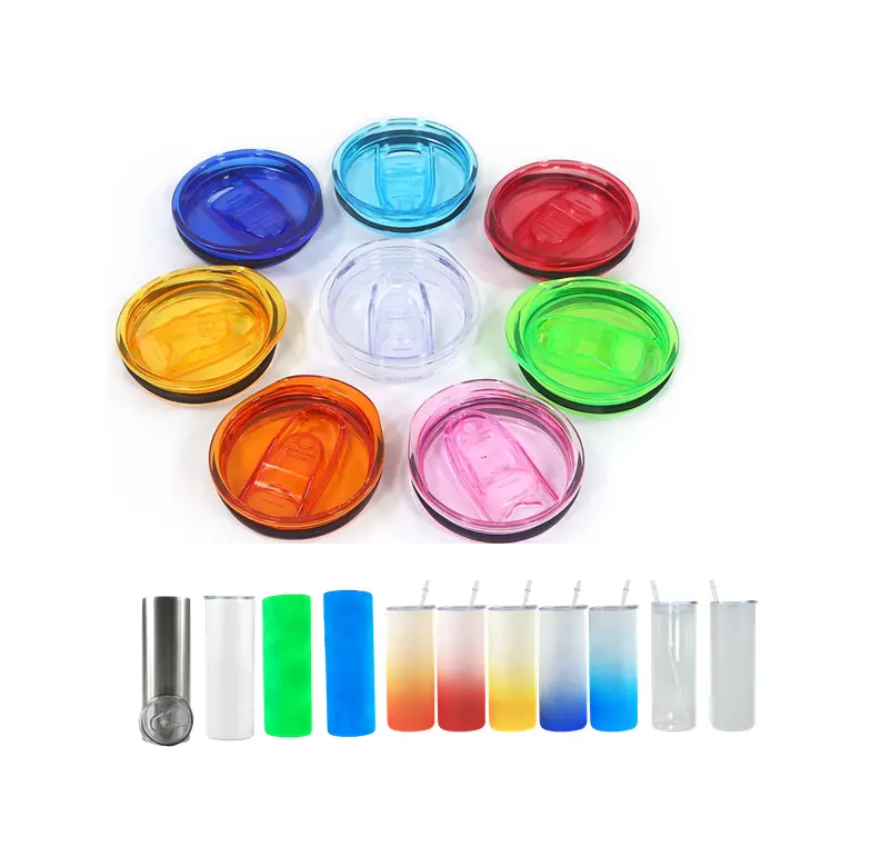 Colored Lids for Various 20oz Tumblers - Chinese Warehouse