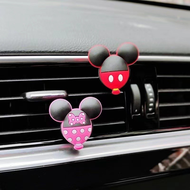 Case of 100pack  Mini Portable Plastic Car Perfume Clip with Scent Disks