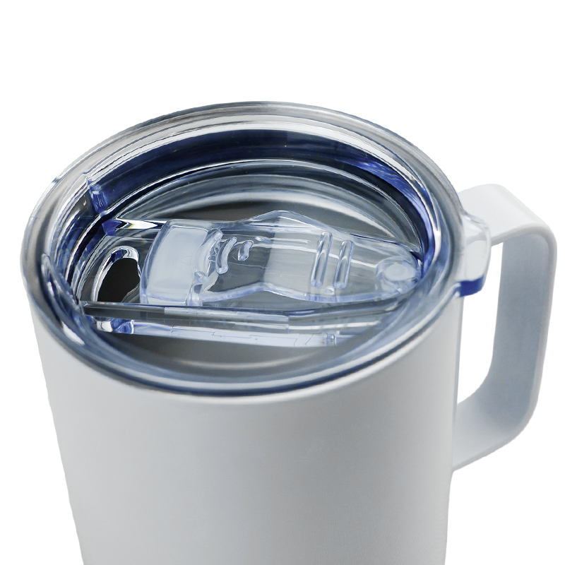 Preorder - US Warehouse Case of 25pack 12oz Sublimation Coffee Mugs Tumblers with Plastic Straw&Lids