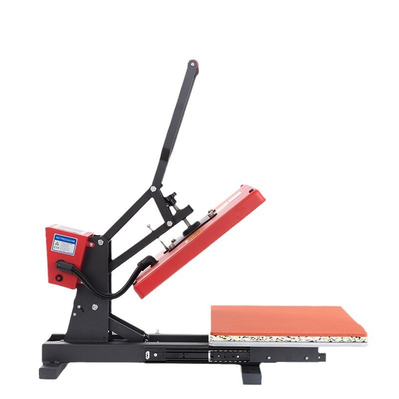 15"*15" Heat Press Machine with Flat Attachment for Clothes  - Chinese Warehouse