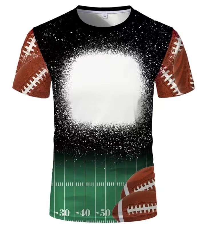 Sublimation Case of 50pack football T shirt withMixed Sizes M-4XL - Chinese Warehouse