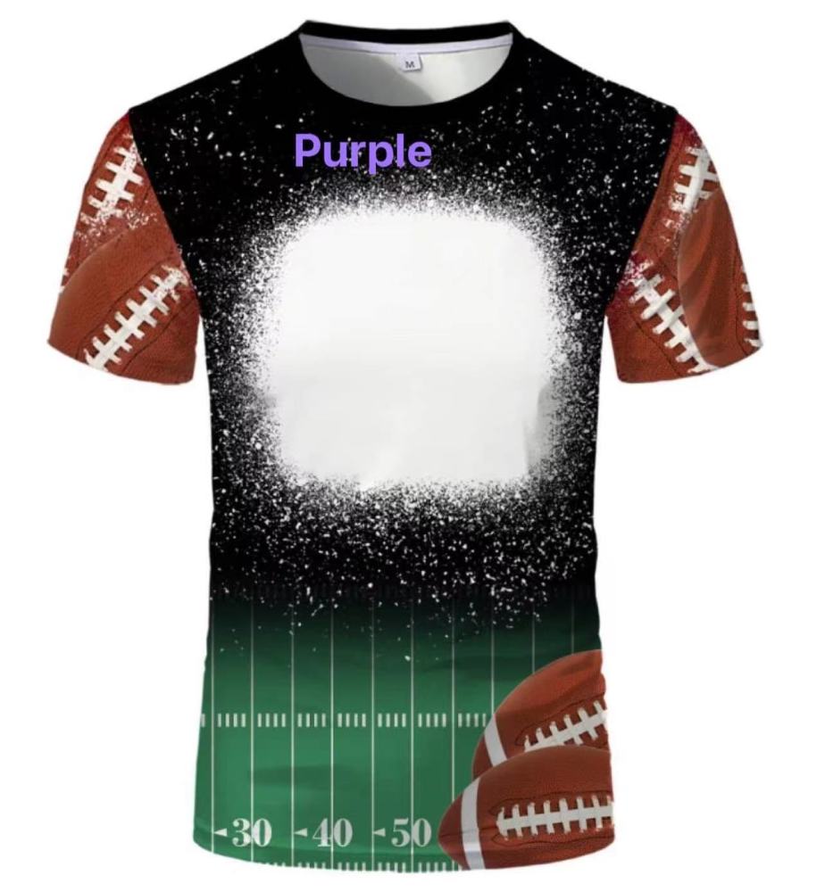 Sublimation Case of 50pack football T shirt withMixed Sizes M-4XL - Chinese Warehouse
