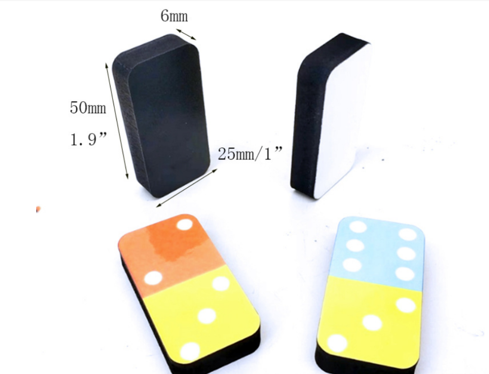 One-Sides/Two-Sided Sublimation MDF Blank Dominoes with Boxes - Chinese Warehouse