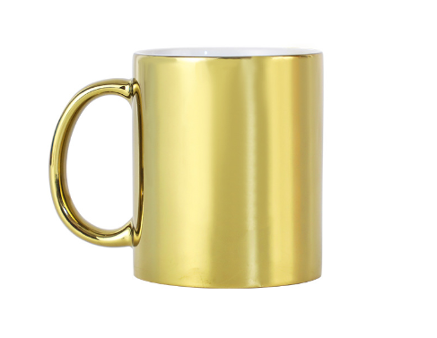 11oz Sublimation Case of 36pack Colored Ceramic Glossy  Mugs with Heart Handle - Chinese Warehouse
