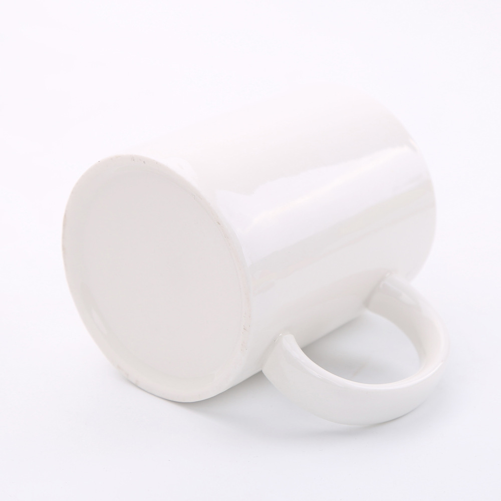 11oz Sublimation Case of 36pack Ceramic Mugs with Handle, Spoon and Bamboo Lids - Chinese Warehouse