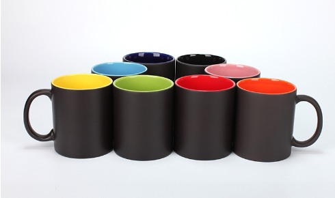 11oz Sublimation Case of 36pack Ceramic Color Changing Mugs with Handle - Chinese Warehouse
