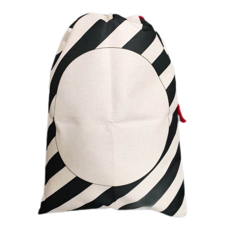 Sublimation Blank Santa Bags With The Design - Chinese Warehouse