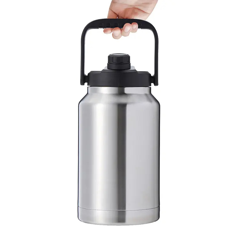64 oz Vacuum Travel Stainless Steel Water Bottle Sublimation Printing Sports Water Bottler Outdoor Portable Climbing