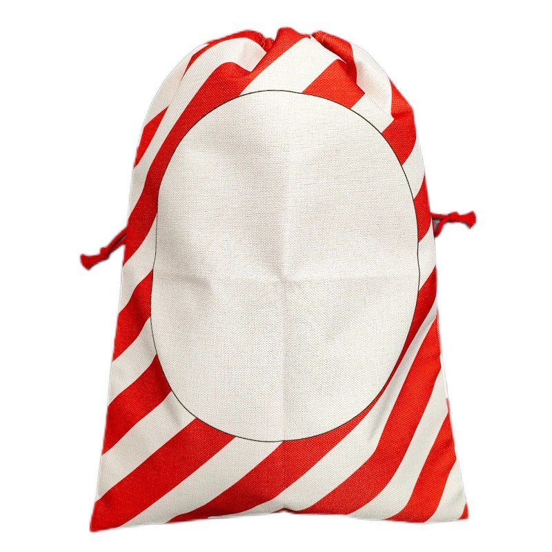 Sublimation Blank Santa Bags With The Design - Chinese Warehouse