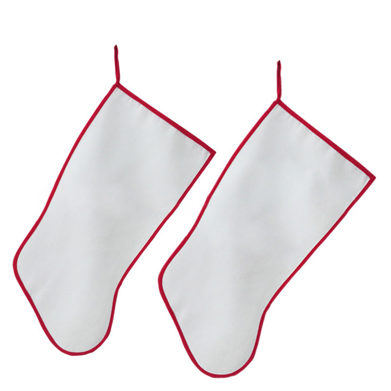 20.5"*9" Sublimation CanvasSanta Sacks  - Chinese Warehouse