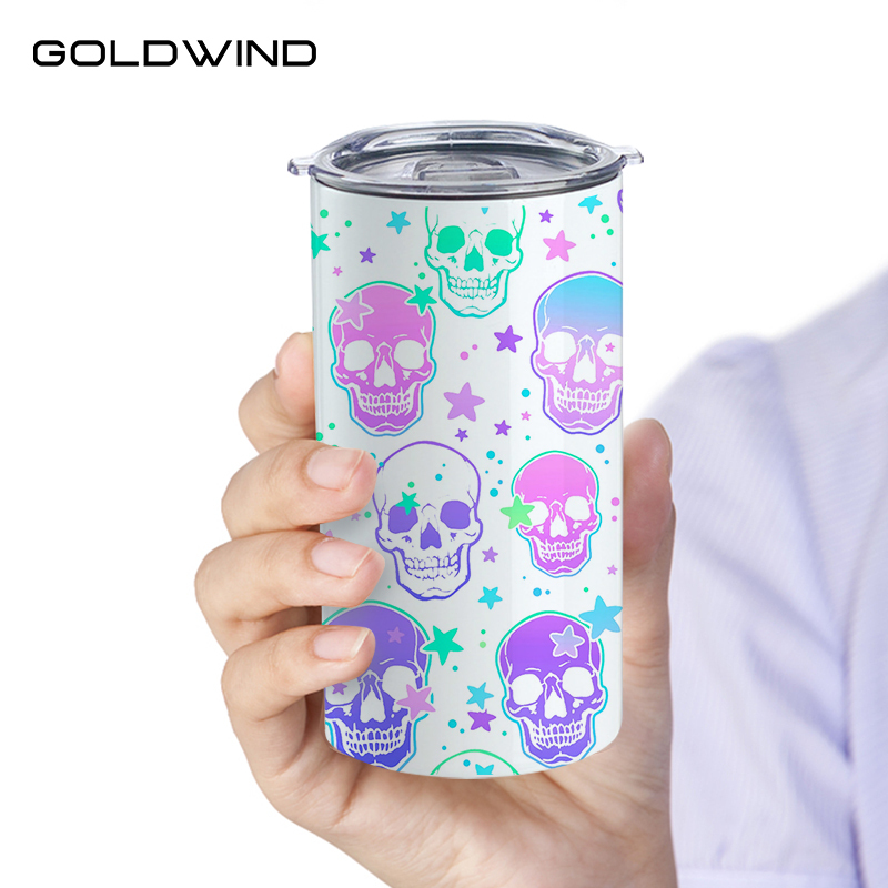Pre-order US Warehouse Case of 25pack 12oz Sublimation Straight Skinny Tumblers wiht Plastic Straw&Lids