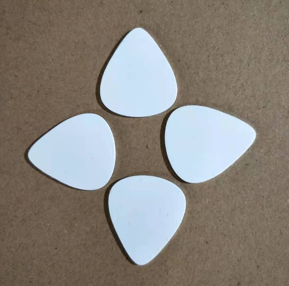 Sublimation blank guitar pick 100pcs -chinses warehouse