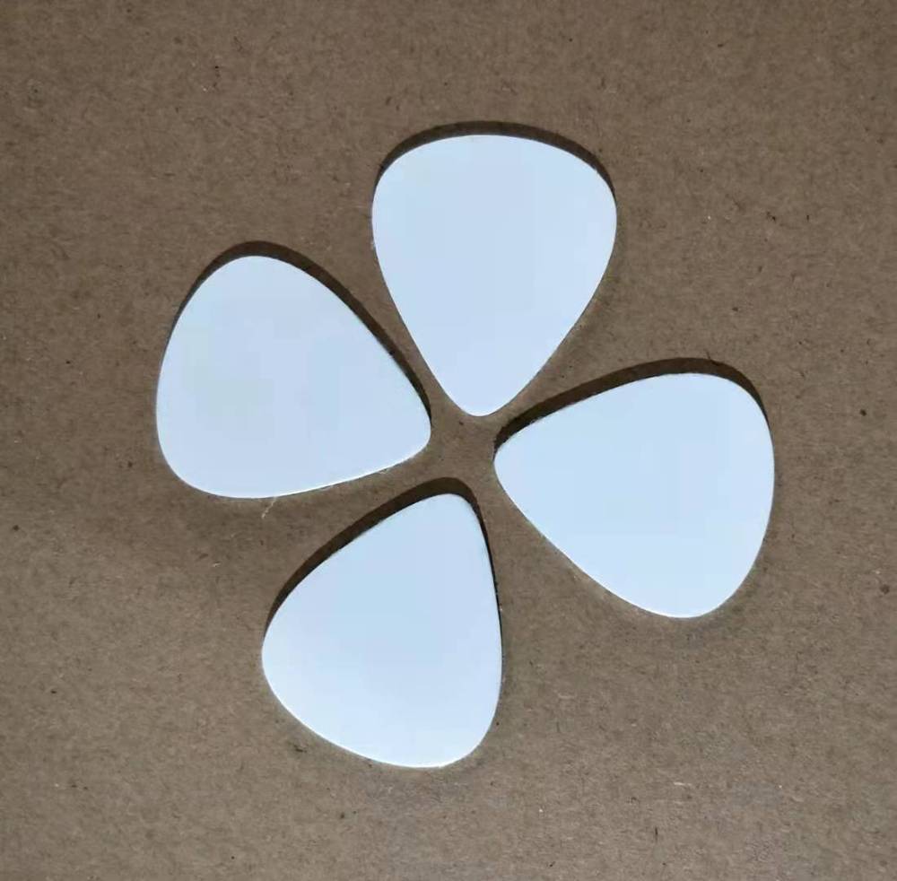 Sublimation blank guitar pick 100pcs -chinses warehouse