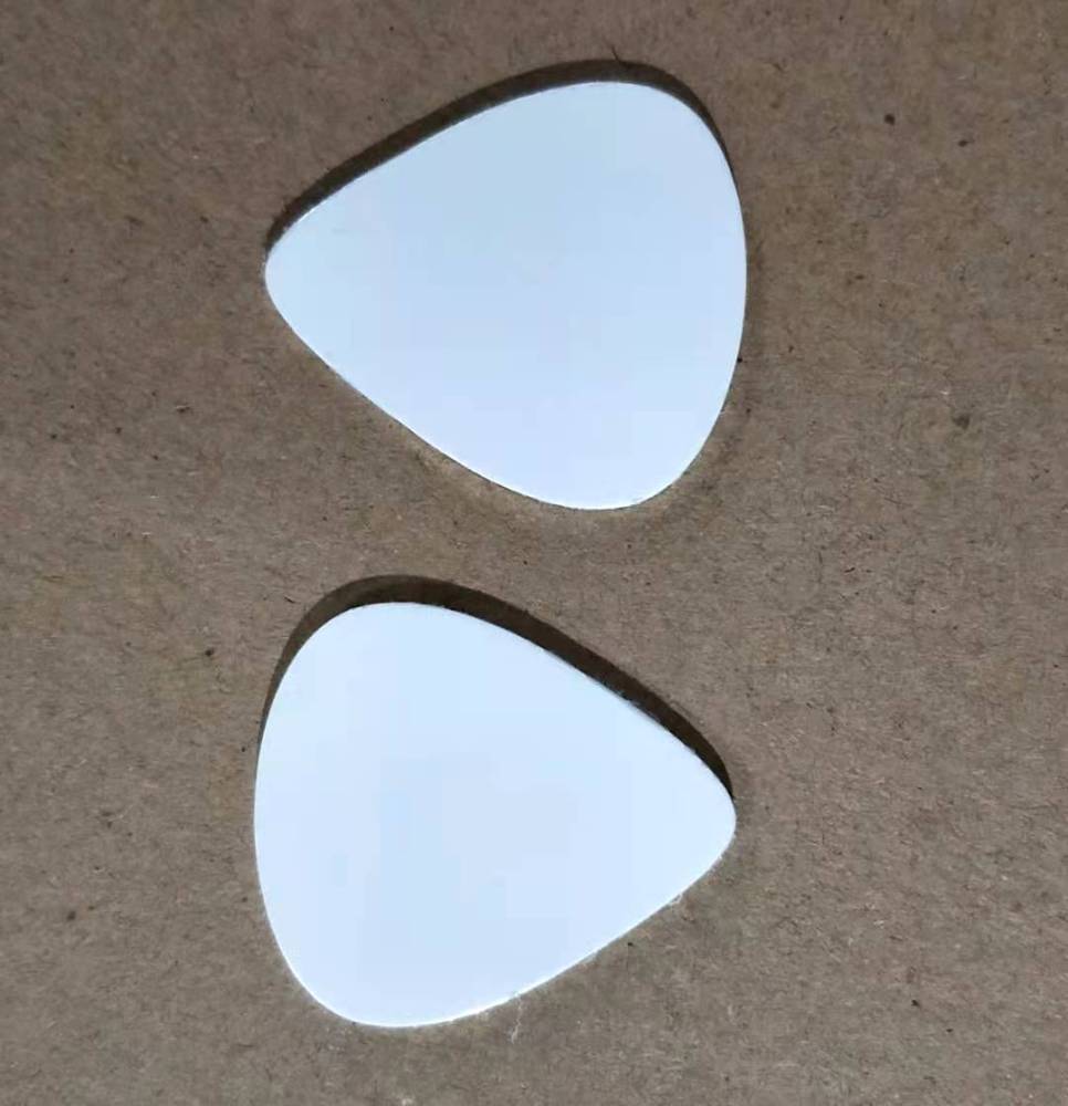 Sublimation blank guitar pick 100pcs -chinses warehouse