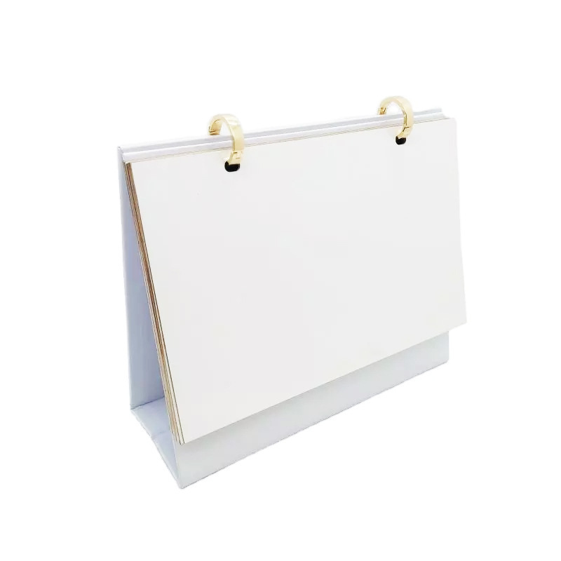 New Year Custom Calendars Hard Cardboard Sublimation Calendar Blanks For Heat Transfer