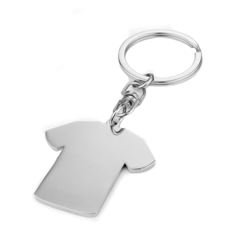 Sublimation Blank keychain football clothing-shaped pendant keychain- Chinese Warehouse