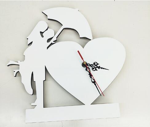 Case of 50pack Sublimation MDF clock - Chinese Warehouse