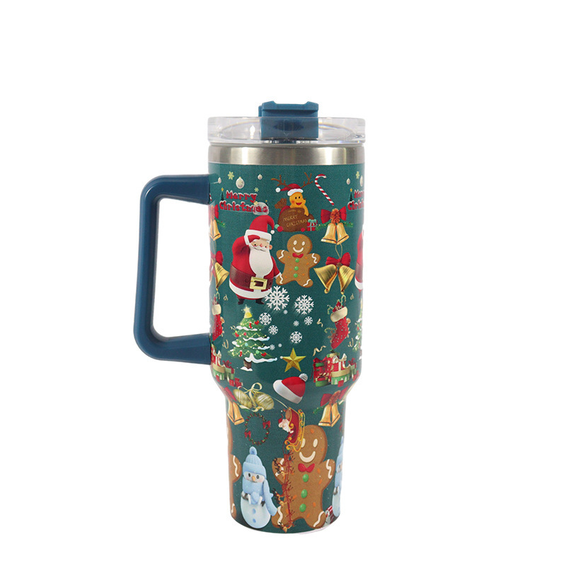 Christmas Gifts 40oz Stainless Steel Tumbler With Straw Case of 20 packs -Chinese Warehouse