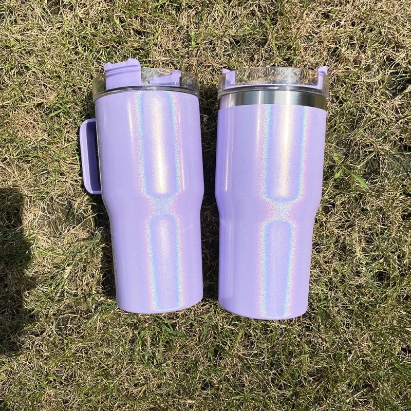 Case of 25pack Newest Style Sublimation 20oz Kids Sparkly Stanley Tumbler - Chinese warehouse