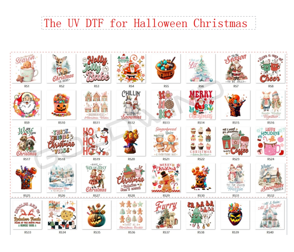 Customize design /size/quantities 2inch/3inch/4inch UV DTF Wrap   - Chinese Warehouse