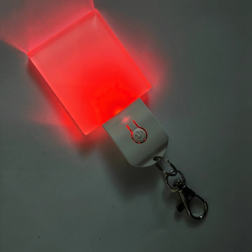 Sublimation Blank Acrylic Lamp Pendant Keychain - Chinese Warehouse
