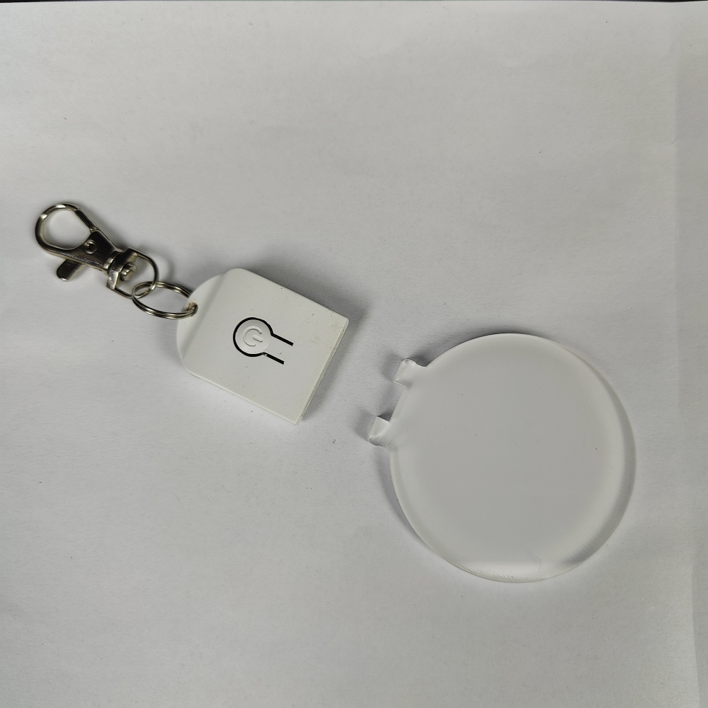Sublimation Blank Acrylic Lamp Pendant Keychain - Chinese Warehouse