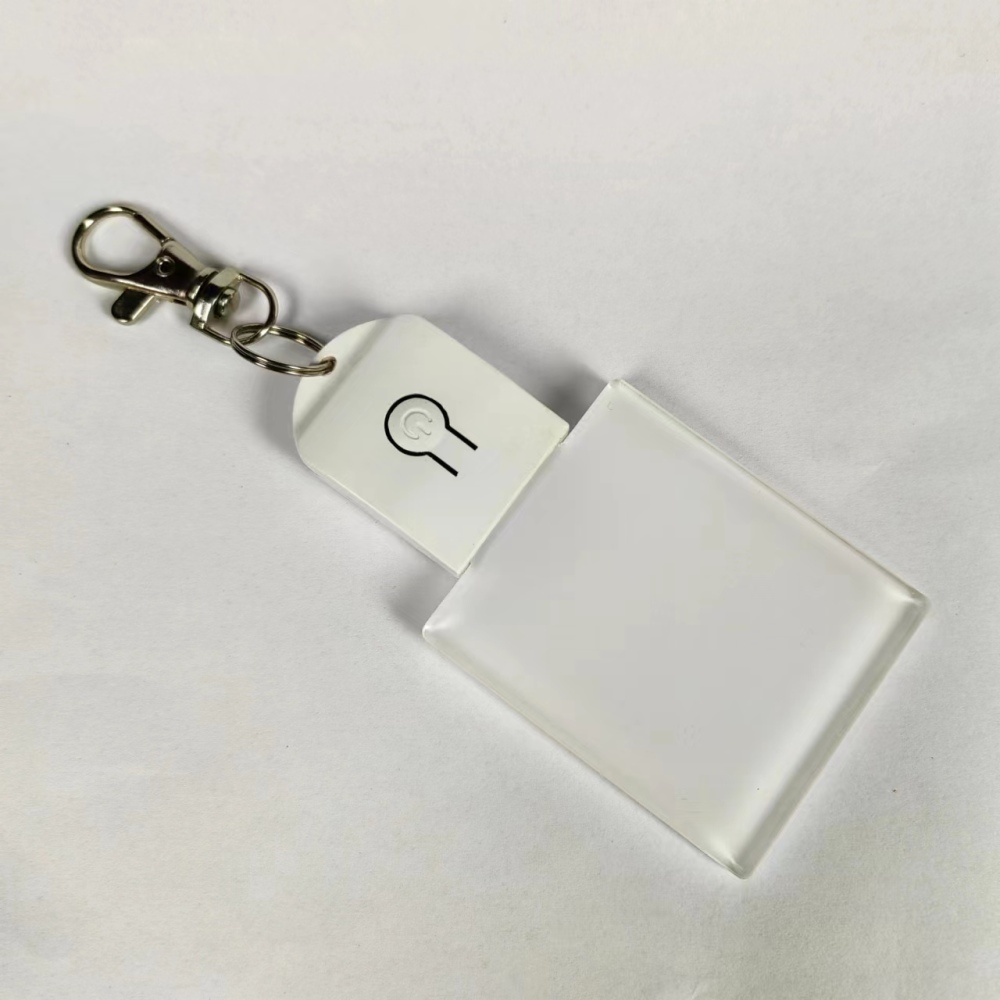 Sublimation Blank Acrylic Lamp Pendant Keychain - Chinese Warehouse