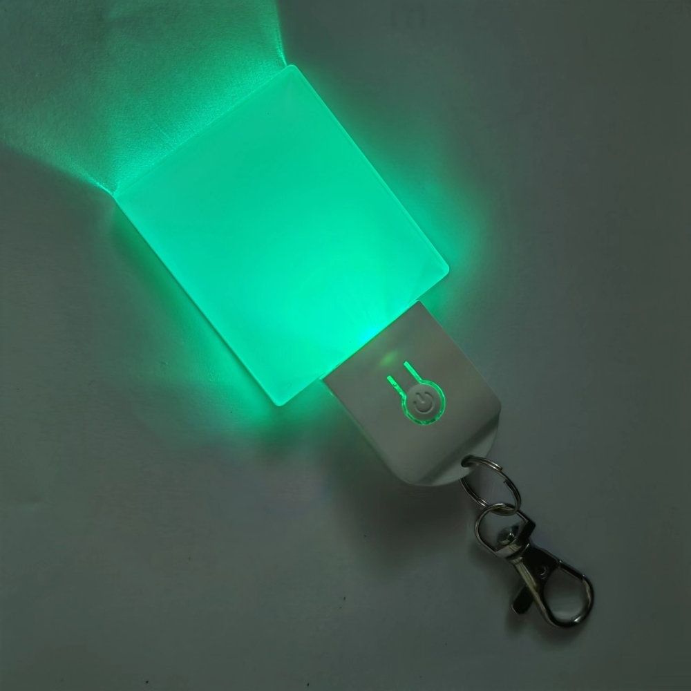 Sublimation Blank Acrylic Lamp Pendant Keychain - Chinese Warehouse