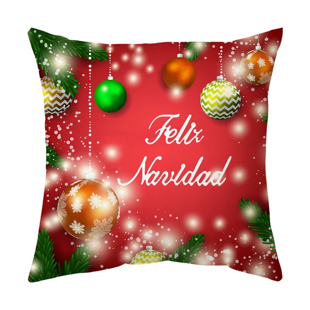 Christmas Design Polyester Cushions/Sofa Pillowcase - Chinese Warehouse