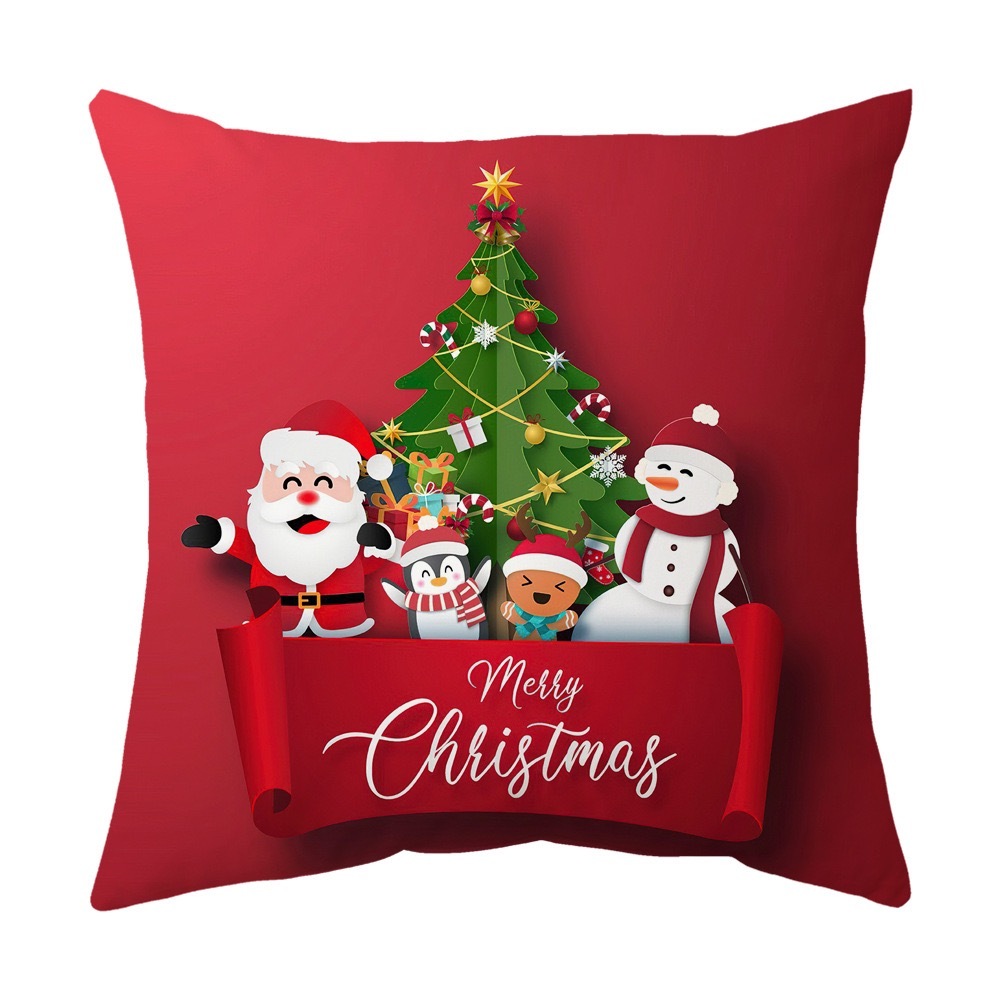 Christmas Design Polyester Cushions/Sofa Pillowcase - Chinese Warehouse