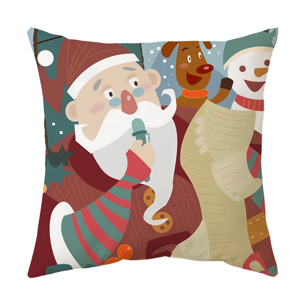 Christmas Design Polyester Cushions/Sofa Pillowcase - Chinese Warehouse