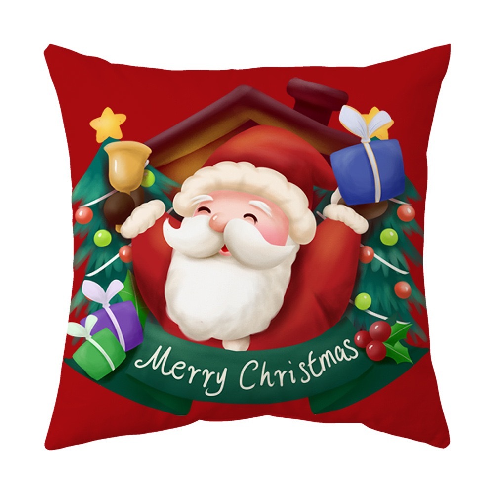 Christmas Design Polyester Cushions/Sofa Pillowcase - Chinese Warehouse