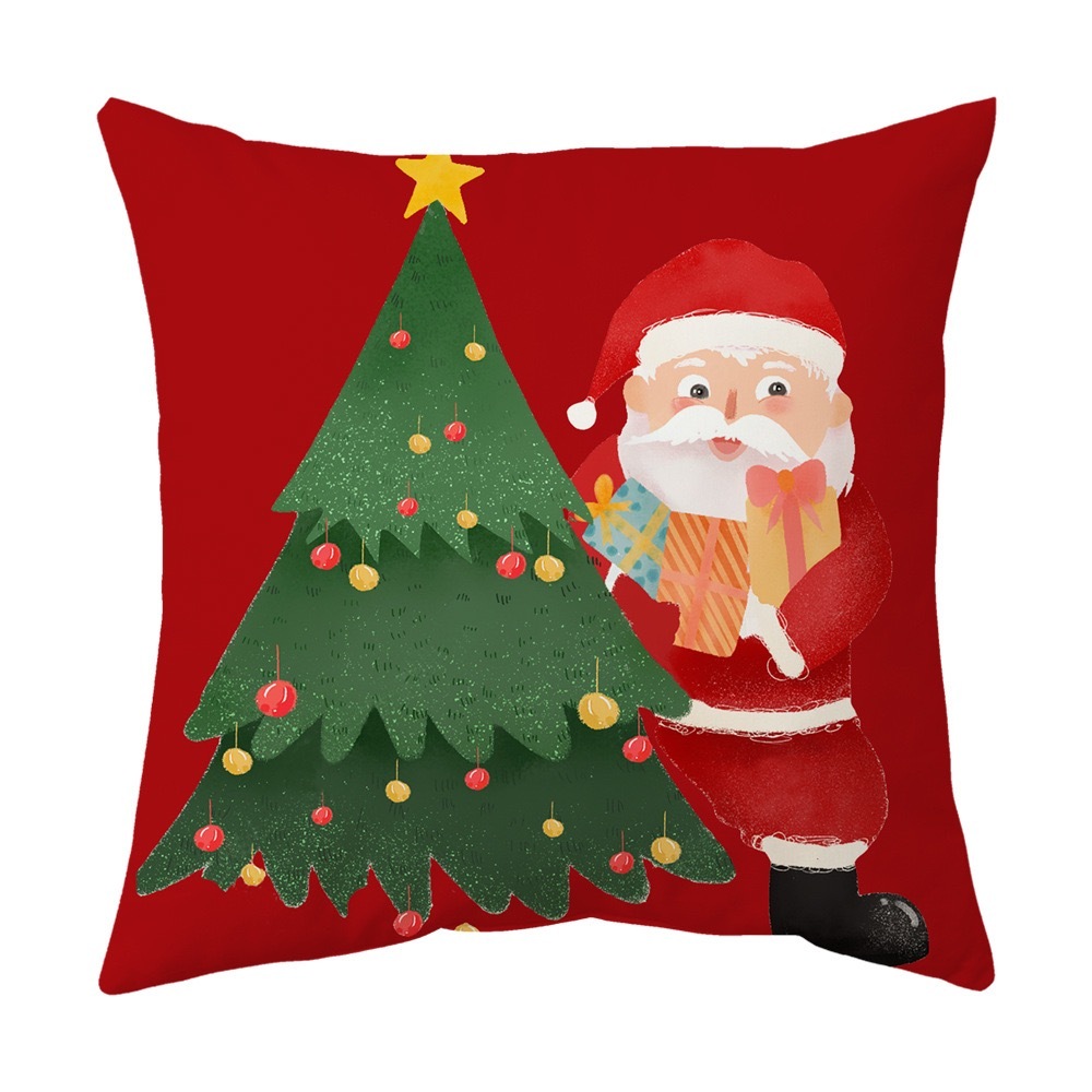 Christmas Design Polyester Cushions/Sofa Pillowcase - Chinese Warehouse