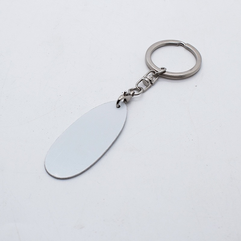 Sublimation Case of 100pack Double-side Mental Keychain with Mixed shapes - Chinese Warehouse
