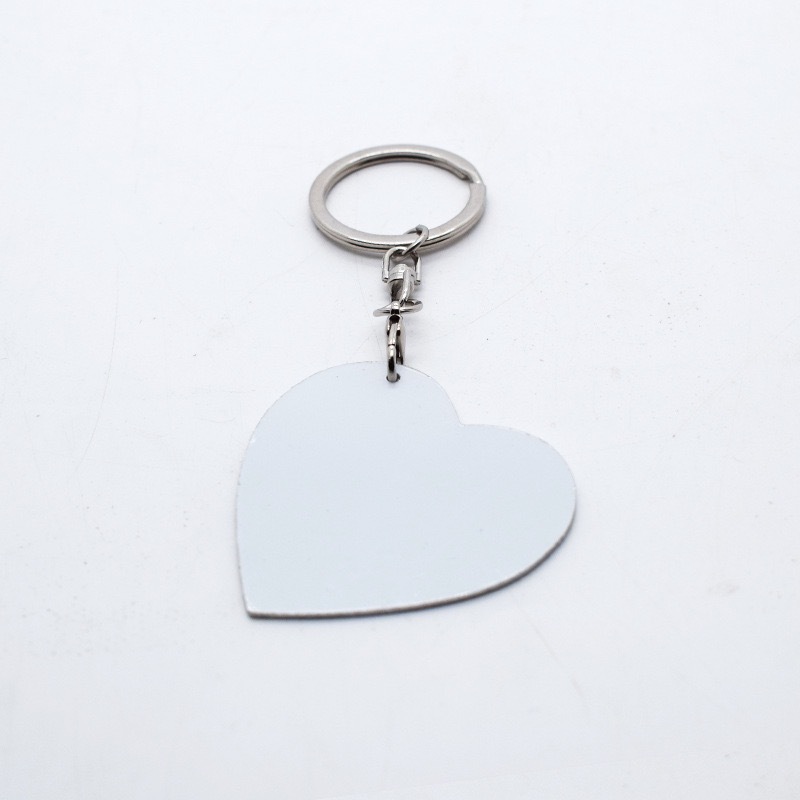 Sublimation Case of 100pack Double-side Mental Keychain with Mixed shapes - Chinese Warehouse