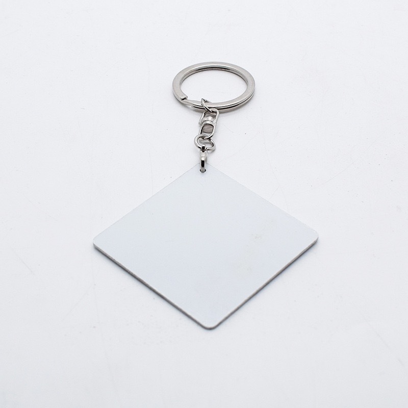 Sublimation Case of 100pack Double-side Mental Keychain with Mixed shapes - Chinese Warehouse