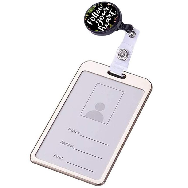Sublimation Blank Plastic Easy-pull Buckle Badge Creative gift Aluminum sheet DIY Printing - Chinese Warehouse