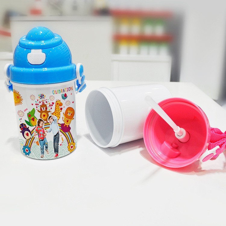 2024 New 400ml sublimation Polymer Kids bottle