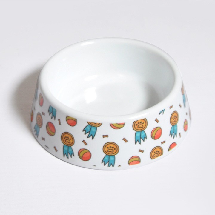 2024 New Sublimation Blank  Polymer Plastic Pet Bowl