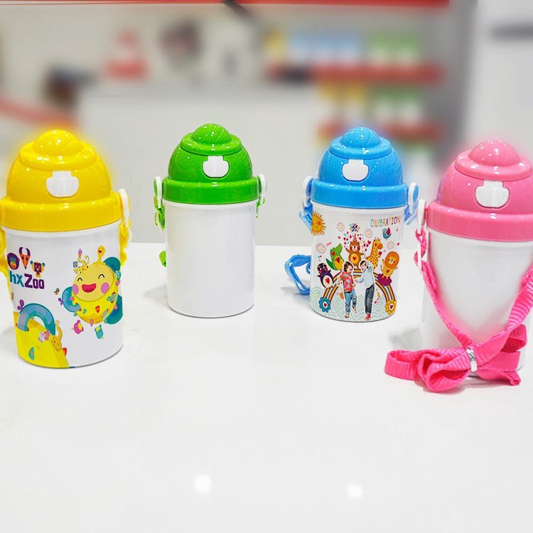 2024 New 400ml sublimation Polymer Kids bottle
