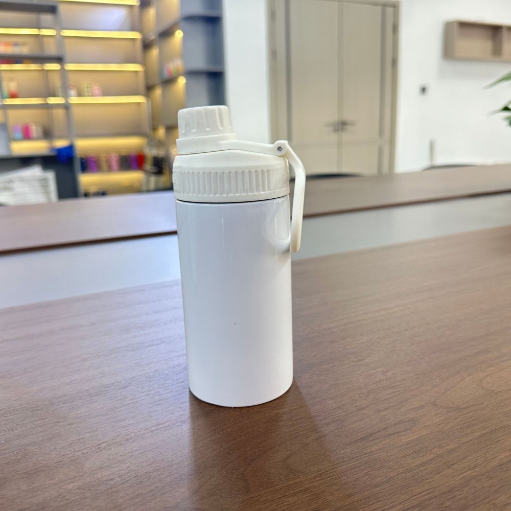 Case of 25pack 12oz Sublimation Stainless Straight  Kids Water Bottle with Sport Lids