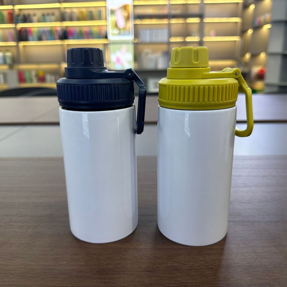 Case of 25pack 12oz Sublimation Stainless Straight  Kids Water Bottle with Sport Lids